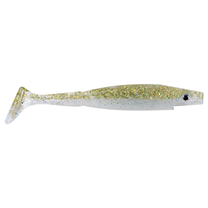 Piglet Shad 12cm - Smoke Wagon 4-pack - Abborrejigg