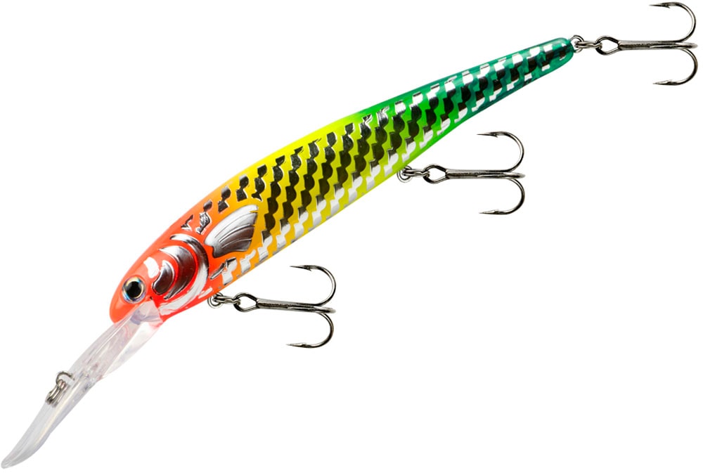 Bandit Generator 12 cm Chrome Blue Purple Red Wobbler Dogger.se