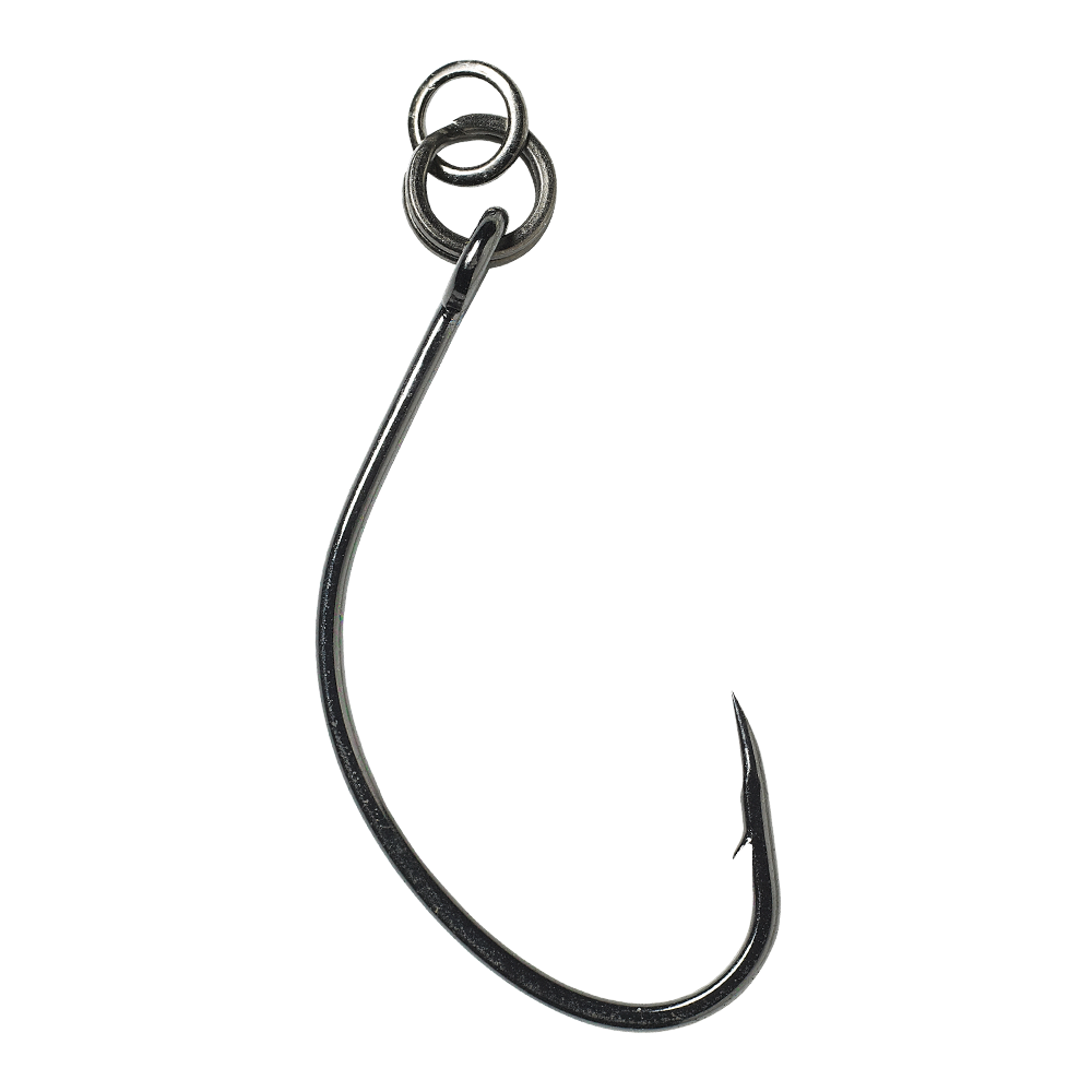 SG Ring Rigged Single Hook #2/0 8-pack