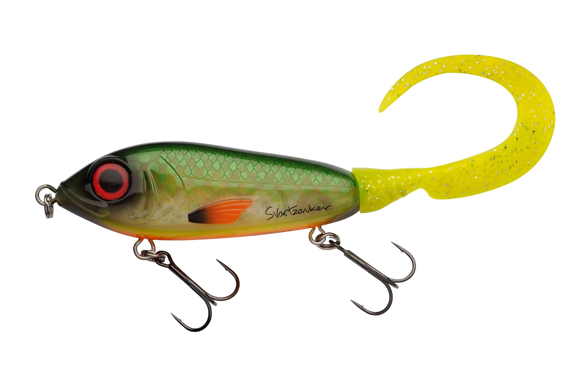 Svartzonker McMy Tail 17 cm Fire Carp Flash -