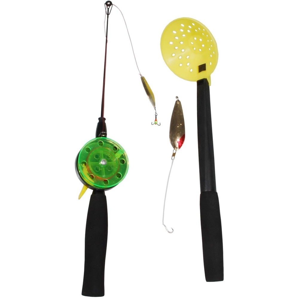 Wiggler Pimpelset 1 (Spö, lina, isskopa, pirk, blänke)