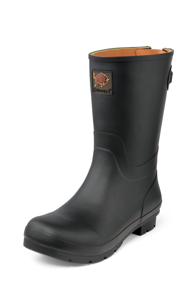 Gateway1 Goodwood Lady 11" 3mm Gummistövlar Dam Black
