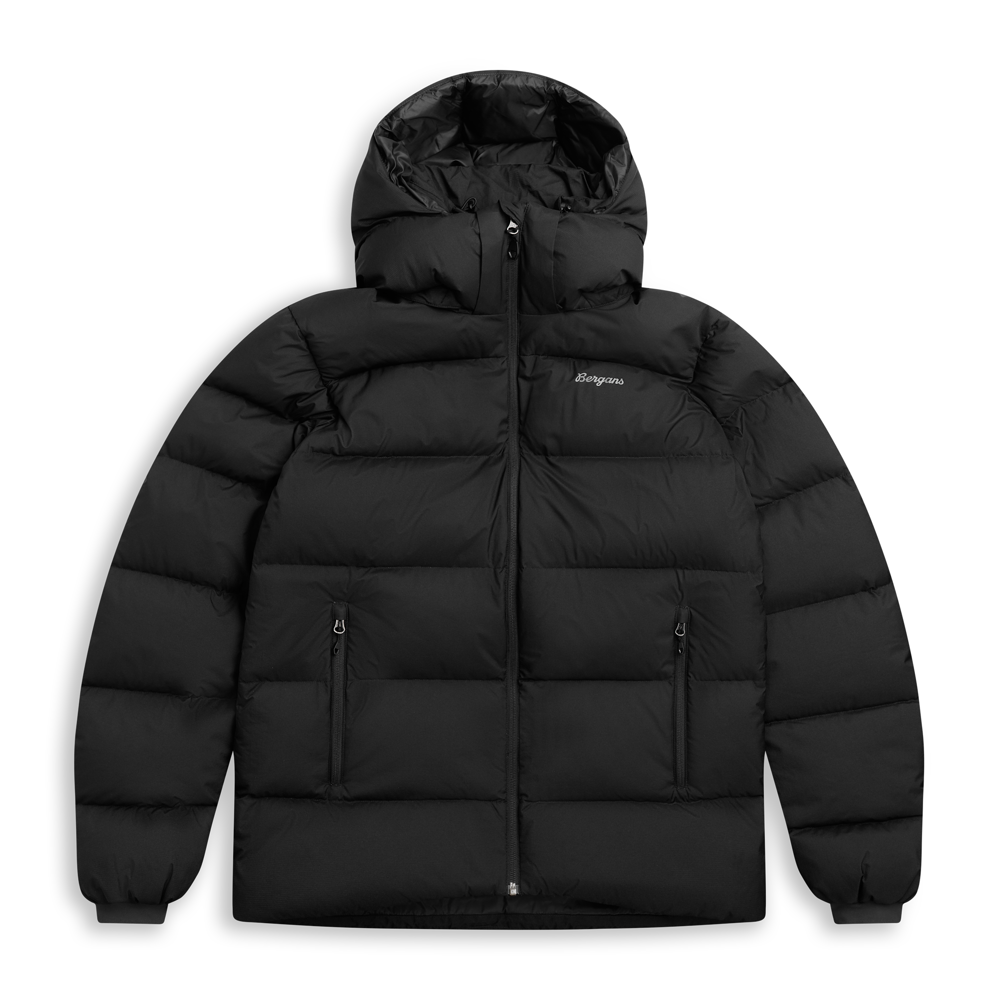 Bergans Lava Warm Down Jacka med huva Herr Black/Solid Grey XXL