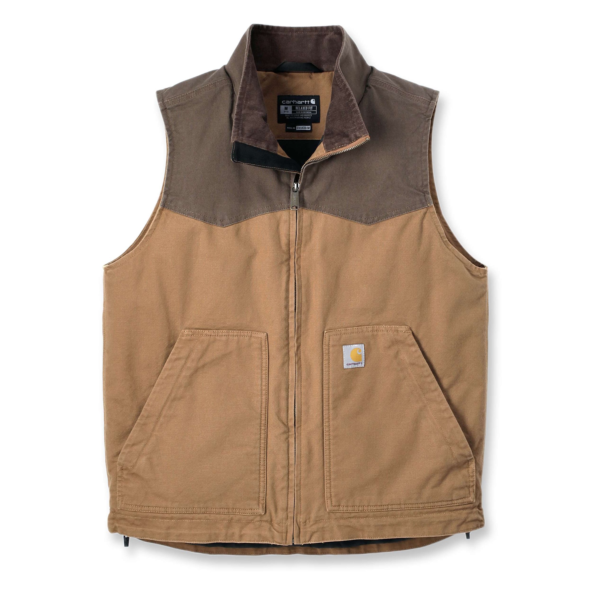 Carhartt Montana duck Väst, Herr, Carhartt brown/coffee, XL