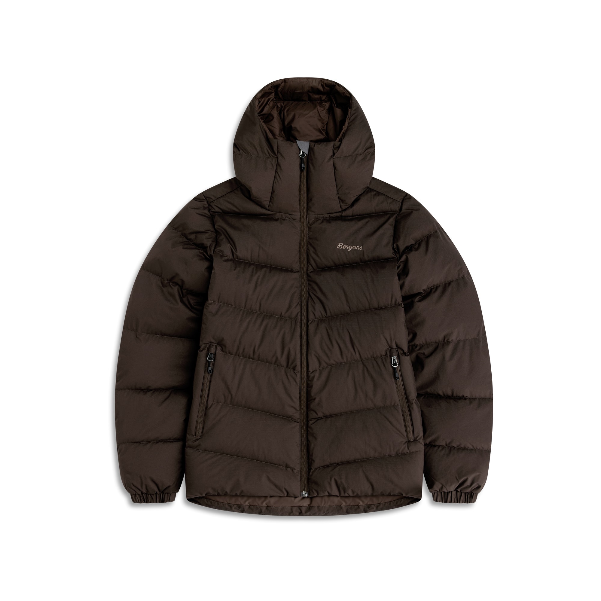 Bergans Garmo Down Hood Jacka Dam Dark Chocolate