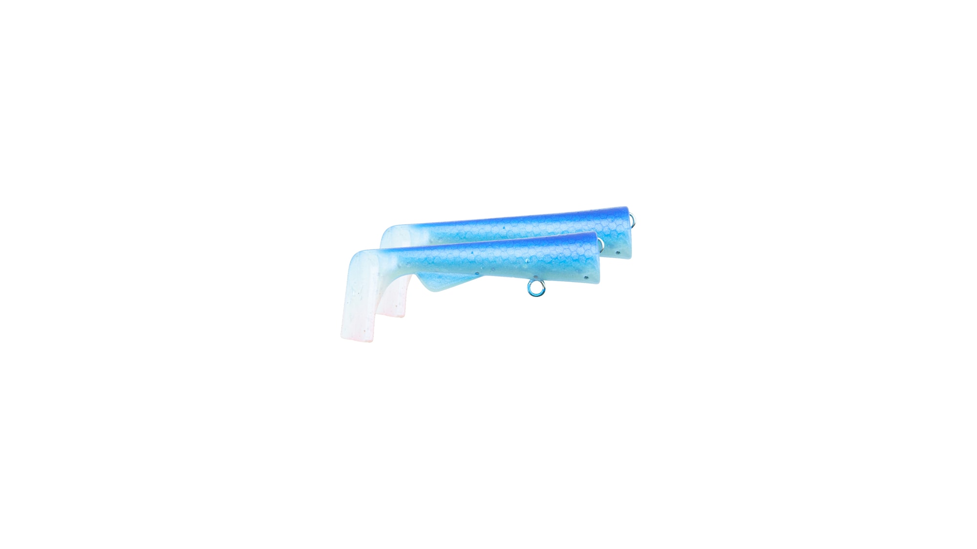 Svartzonker Ugly Louis Junior Paddle tail 2 pack Blue Pearl