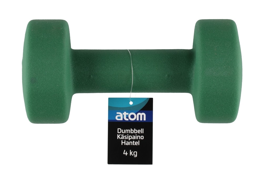 Atom Sports Dumbbell håndvægt i neopren 4 kg