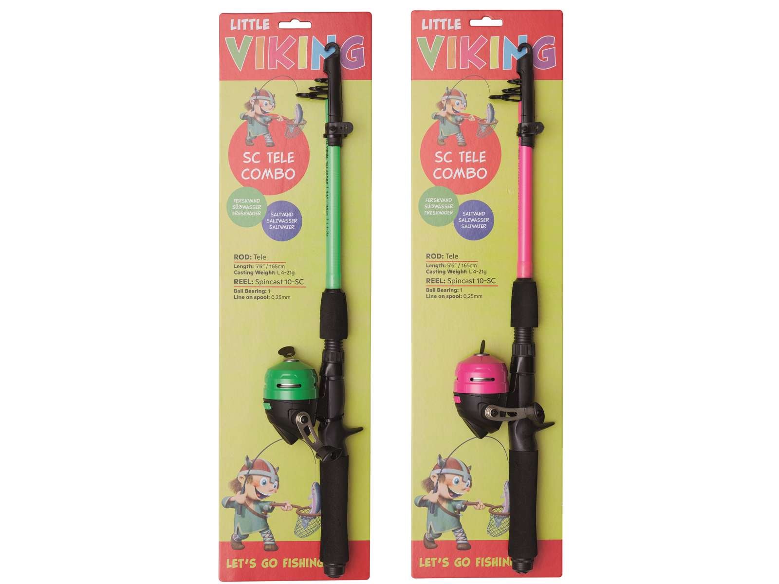 Kinetic Little viking SC Tele Combo 5'6" L 4-21g - FUCHSIA