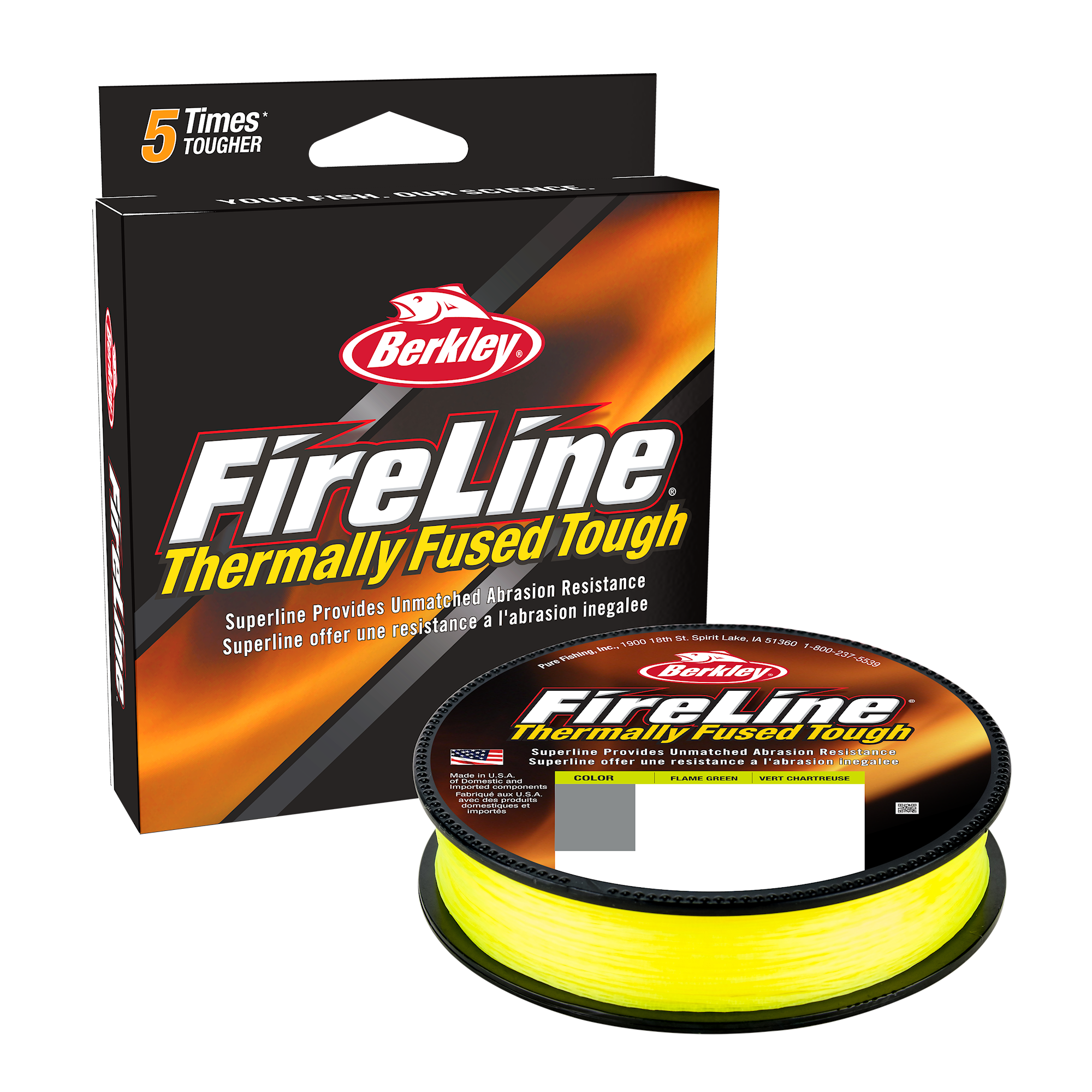FireLine 0.15mm 150m Fl. Green -