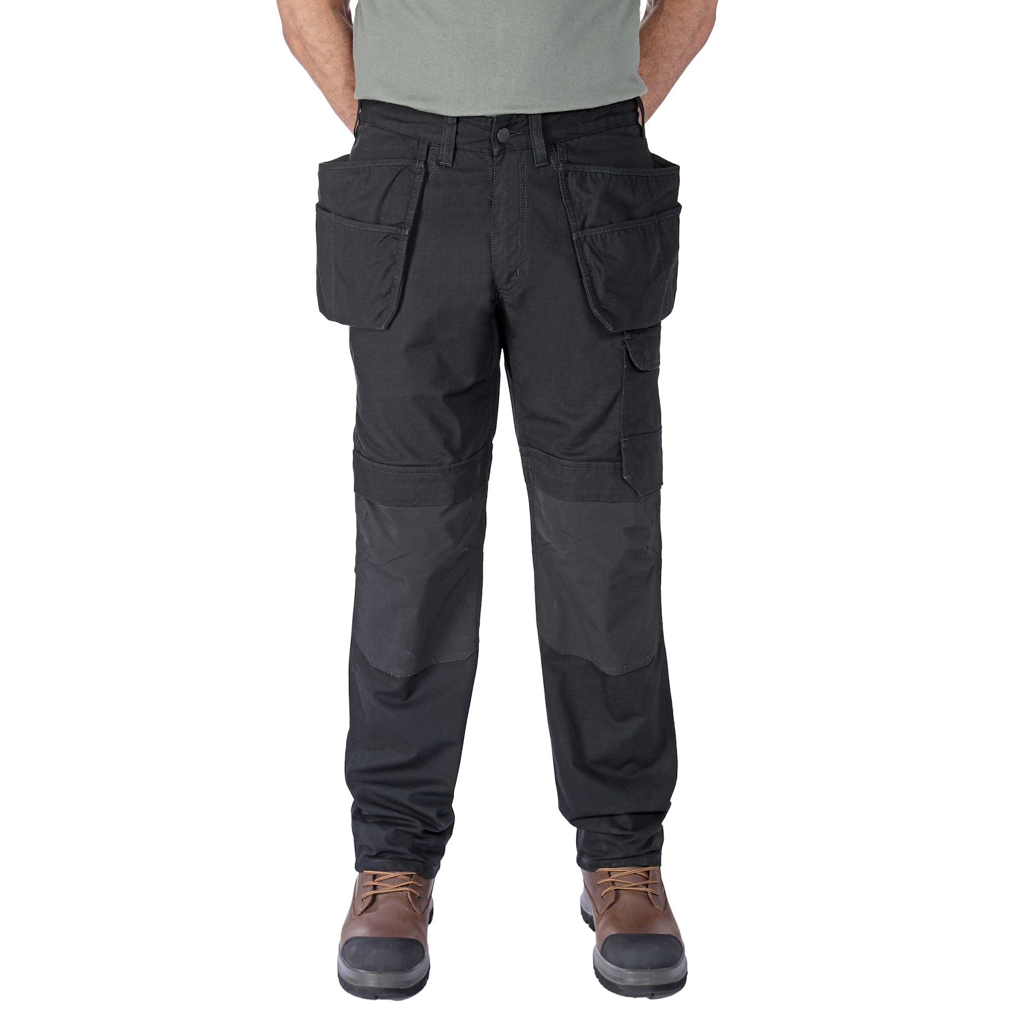 Carhartt Steel Cargo Hantverksbyxor Herr Black W40/L34 -