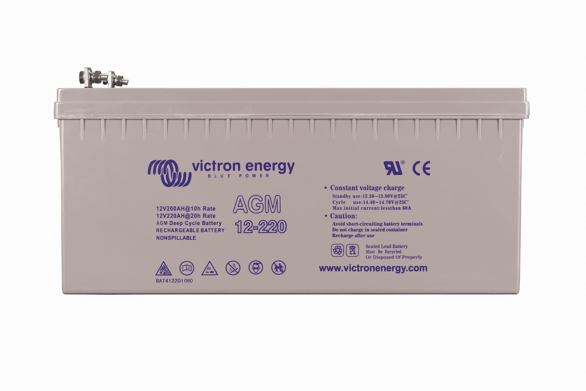 AGM Deep Cycle Batteri 12V/220Ah