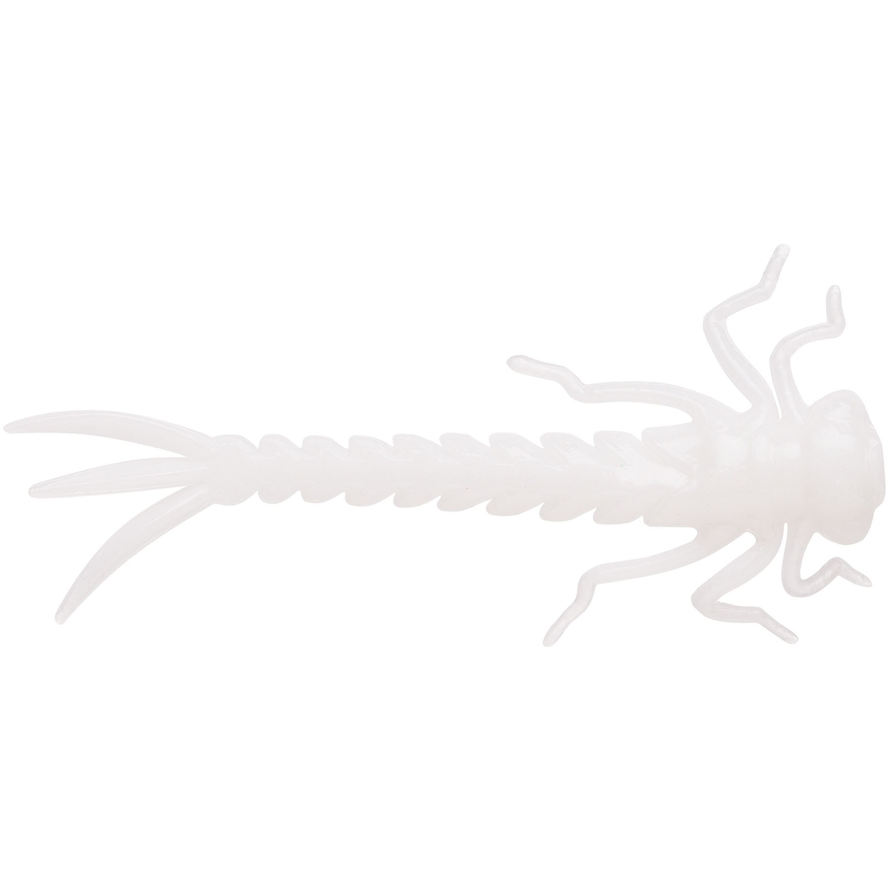 Blue Fox DragonFly Nymph Rainbow Trout Garlic 5 cm Pearl White 6-pack