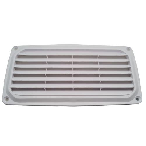 Vent.Galler Vit 200X100mm - Värme & ventilation för båt - Dogger.se