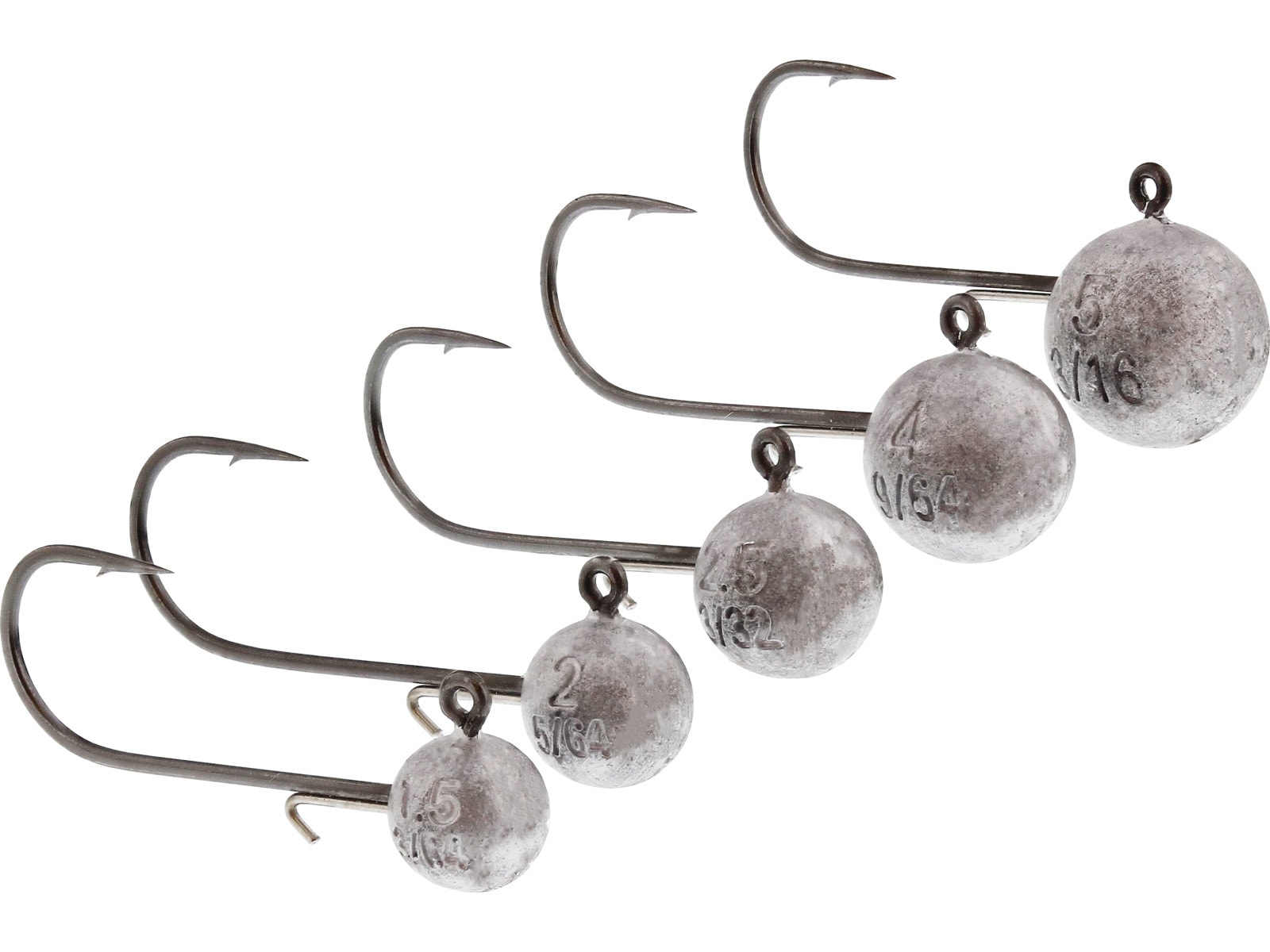 Westin ROUND UP MICRO JIG HEAD #4 5G LEAD 3PCS