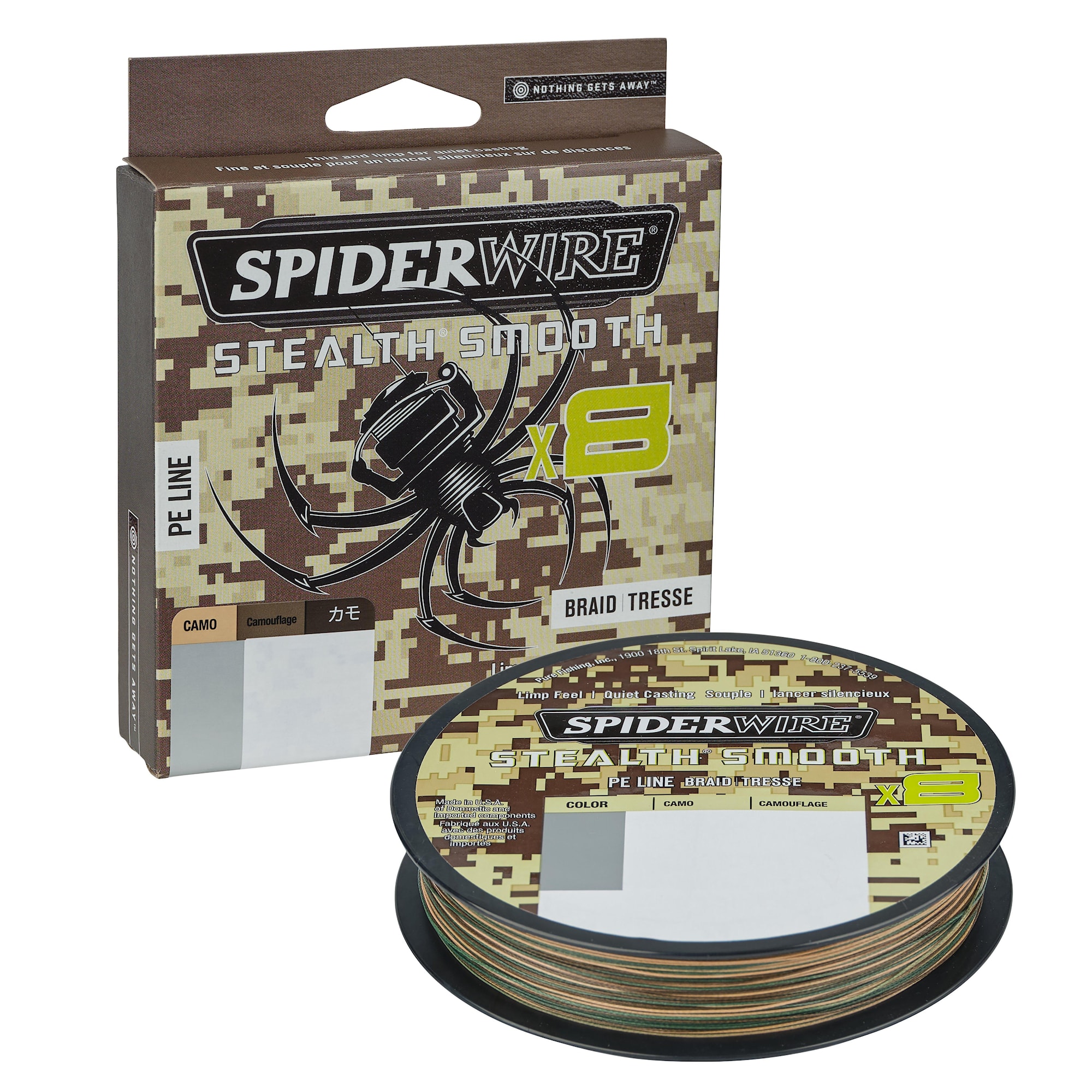 Spiderwire Stealth Smooth 8 Camo 150m Flätlina