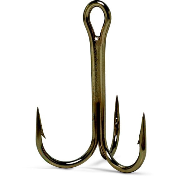 VMC 8650BZ Trekrok  #8 10-pack Round Treble