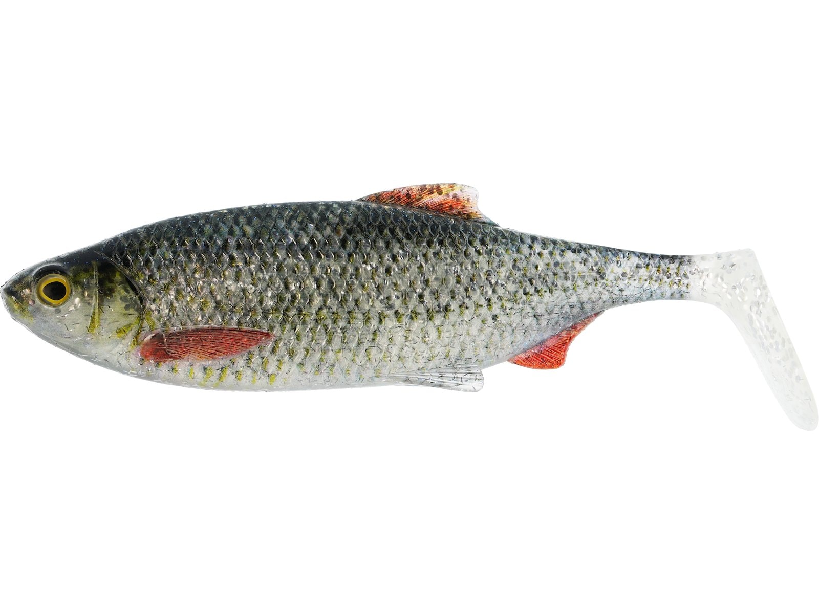 Westin Ricky The Roach Shadtail 18Cm 85G Clear Rudd 1Pc