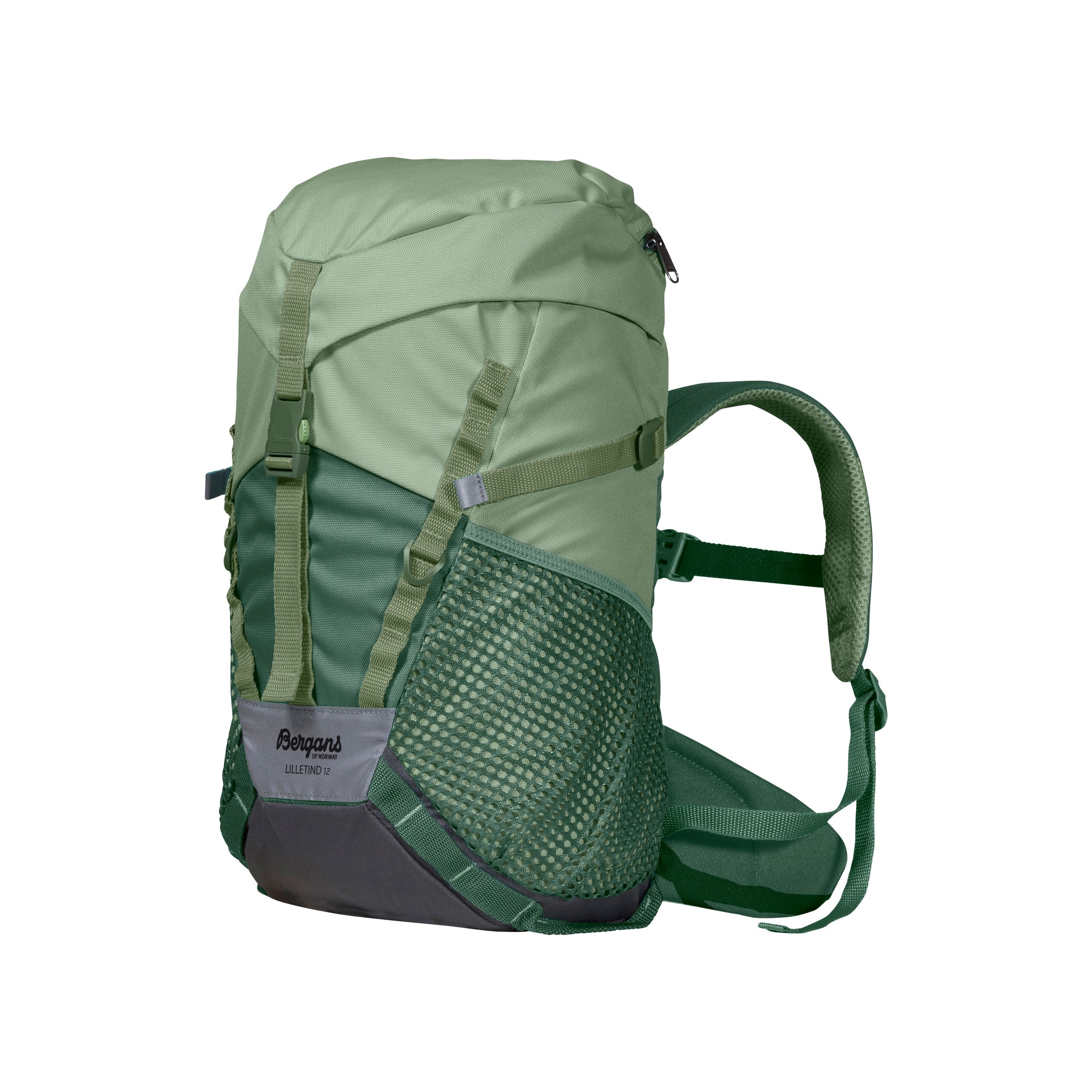 Bergans Lilletind 12L Ryggsäck Barn Jade Green/Dark Jade Green