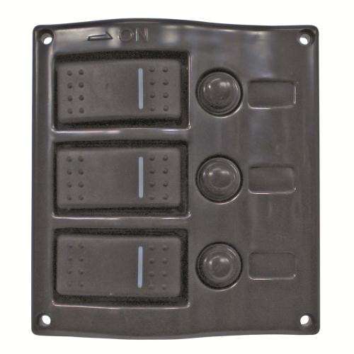 Pro Supply Strömbrytarpanel 3 Brytare