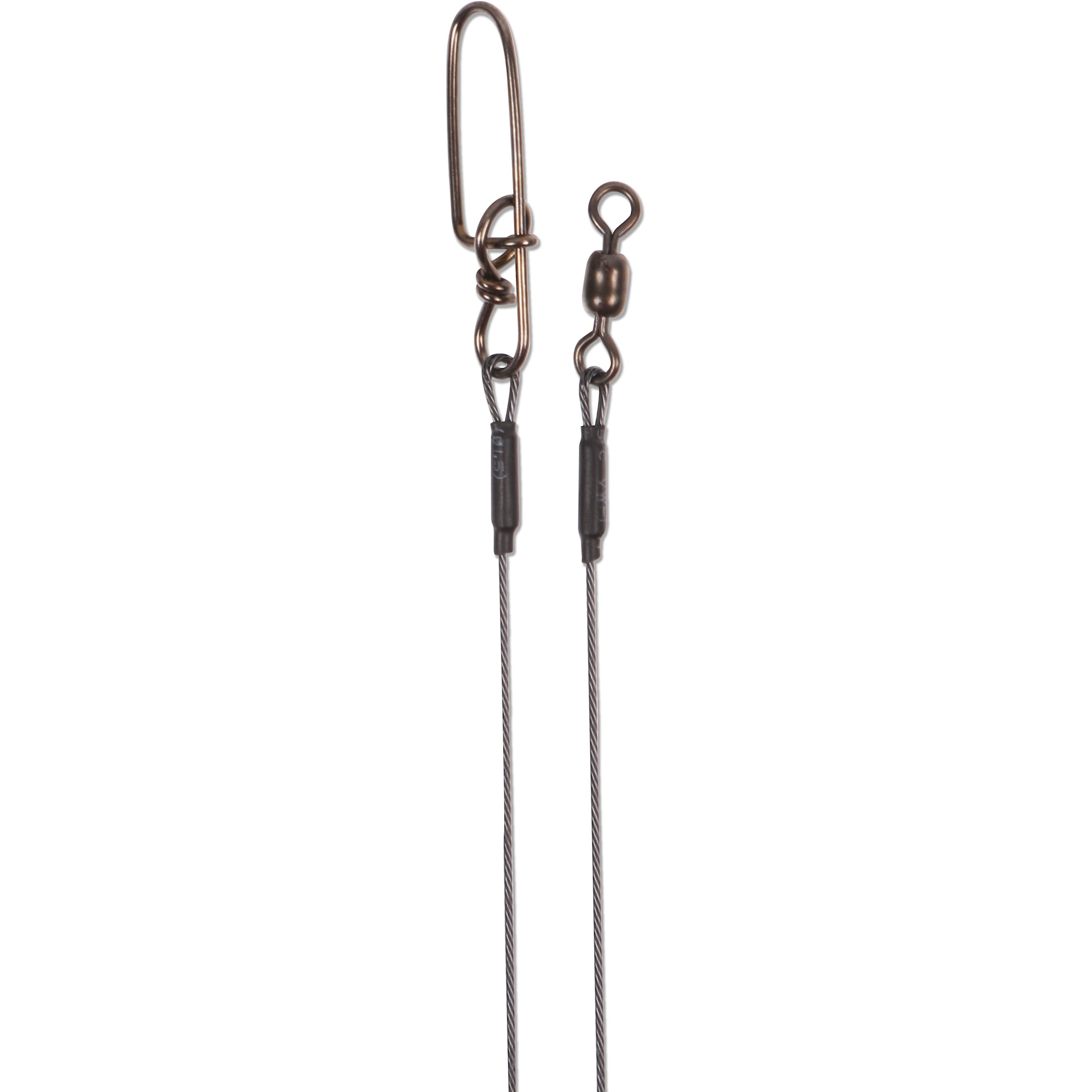 CWC Titanium Wire Leader 7-strand 18'' 50 lb 1-pack