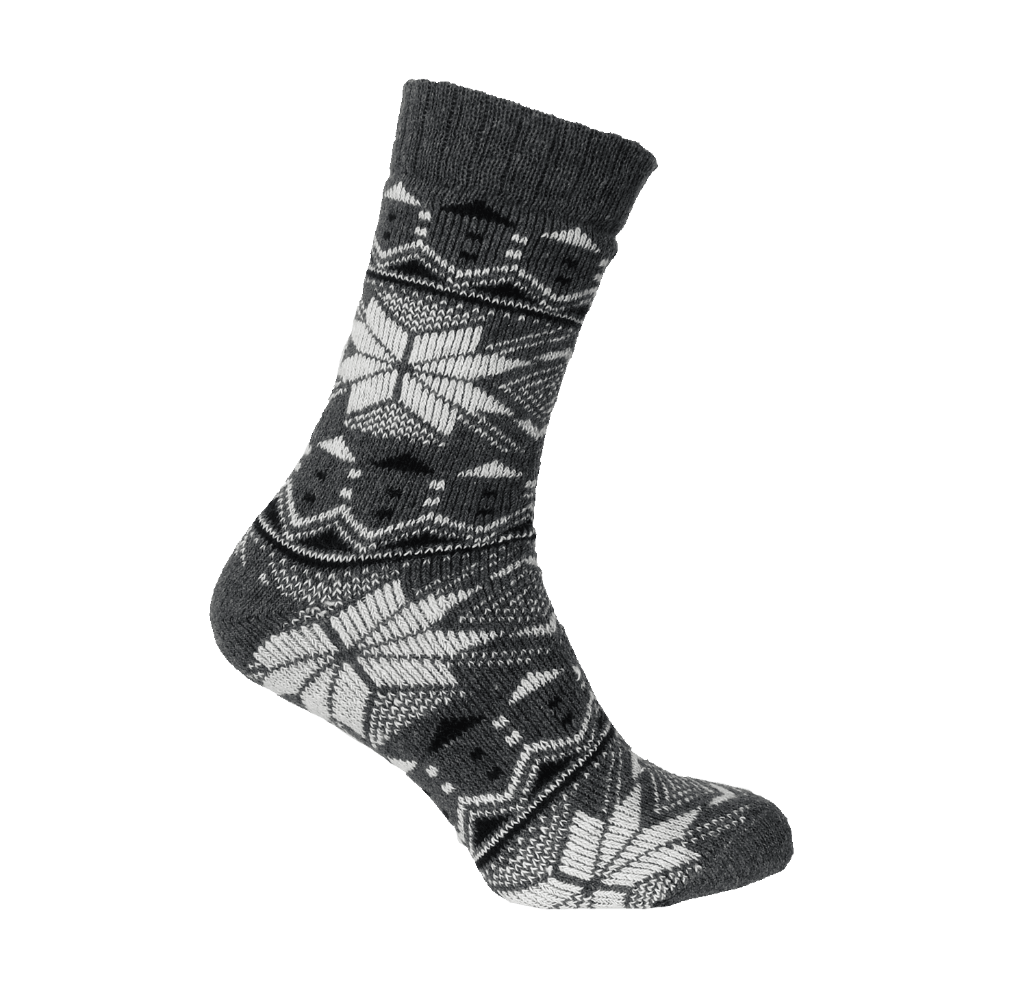 Woodstock Ullstrumpa Frost Herr Grå/vit