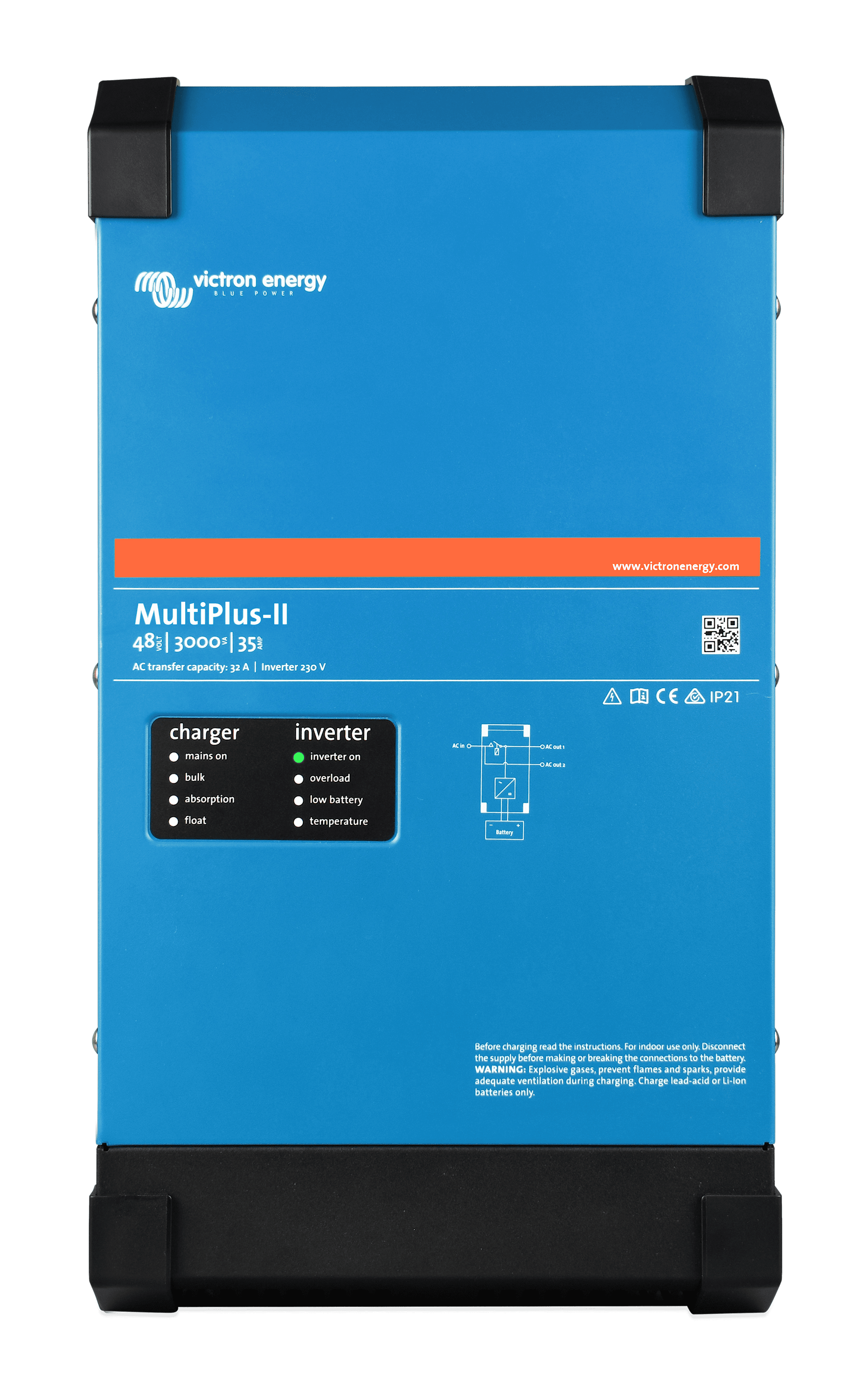 Victron Energy MultiPlus-II 48/3000/35-32 230V Laddare / Omvandlare