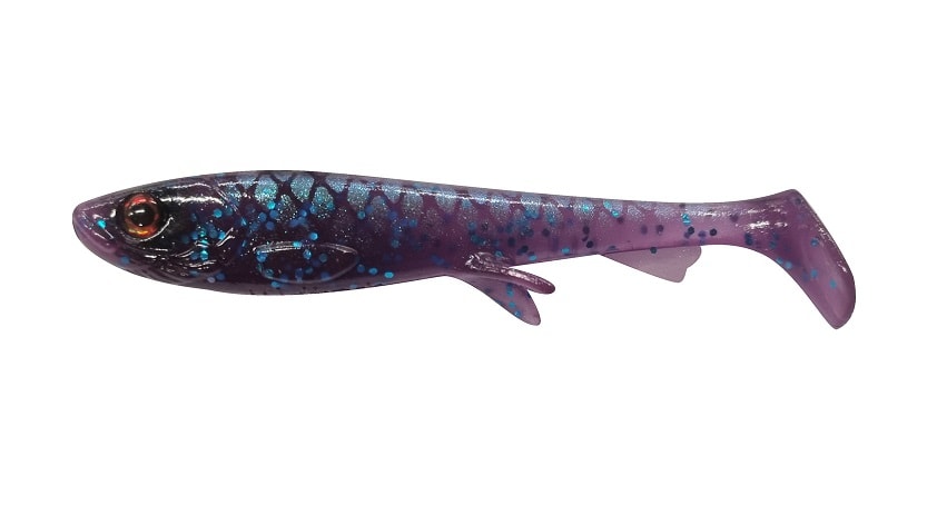 Wolfcreek Shad 11 cm Purple Blues 4-Pack