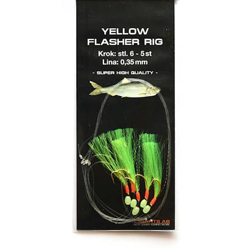 Darts Yellow Flasher Rig #4