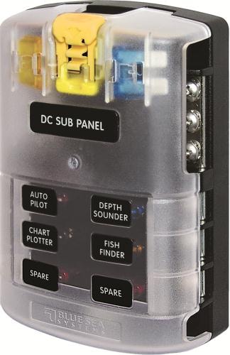 Blue Seas systems Säkringsbox 6-St
