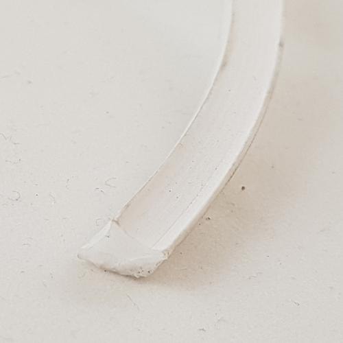 Instickslist Vit Glaslist