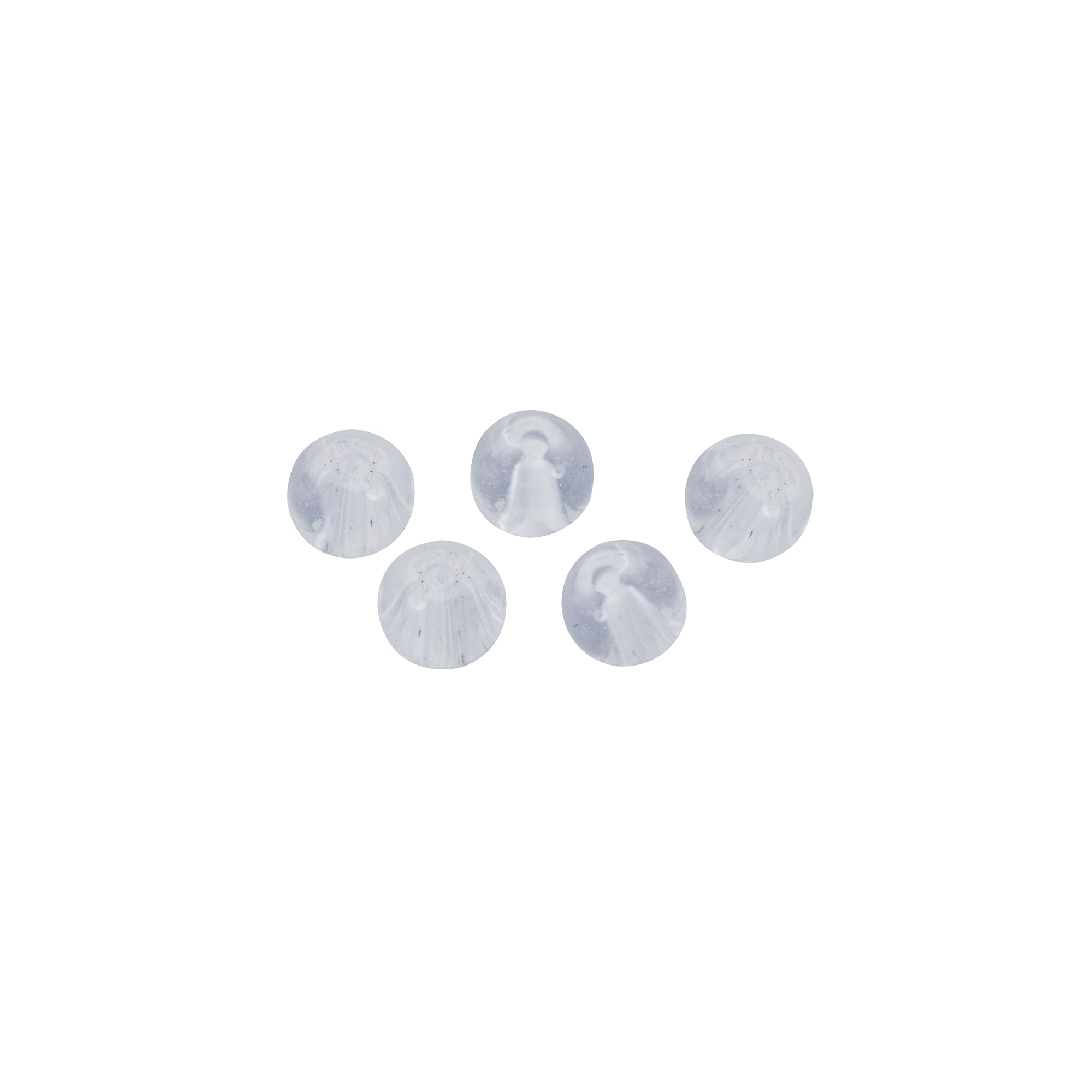 Berkley Fusion19 Transparent Glass Beads 5 mm 5-pack