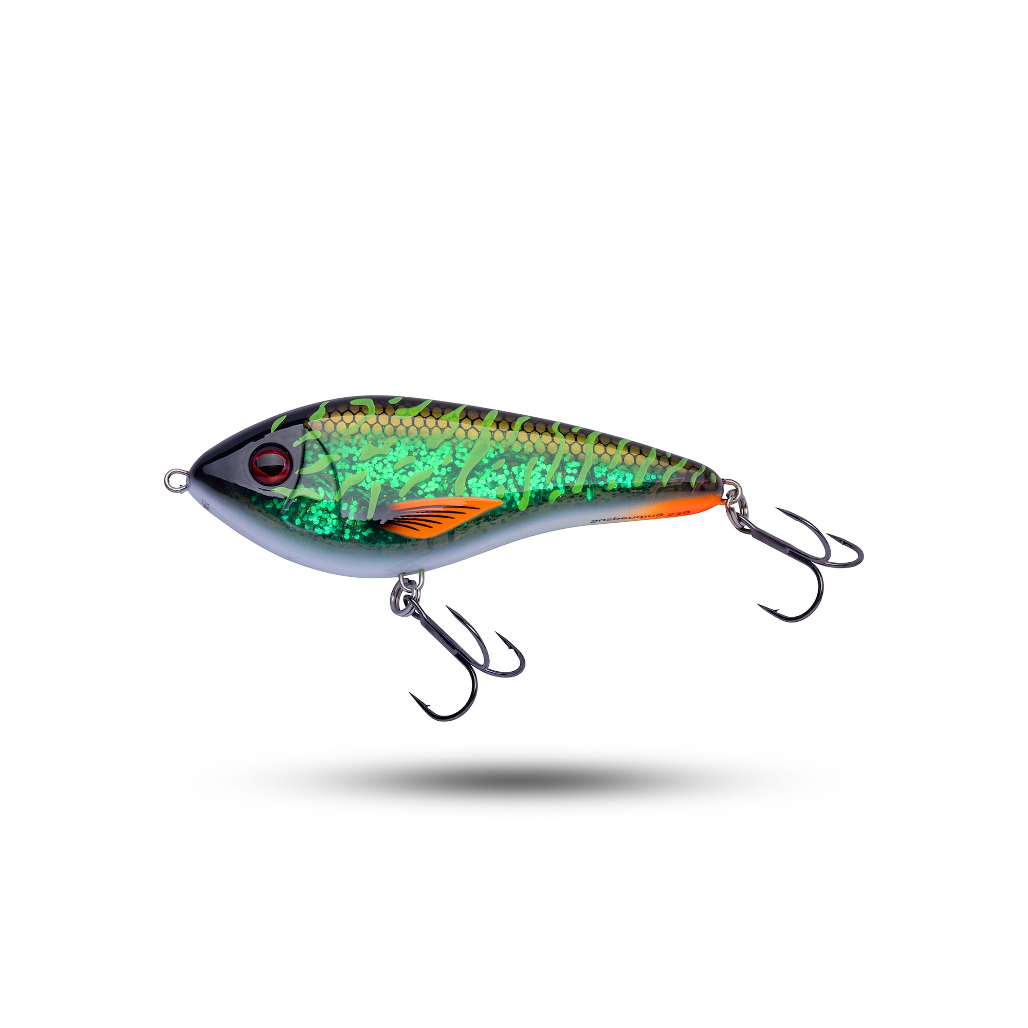 Westin Swim Glidebait 12cm 53g Suspending 3D Pike UV