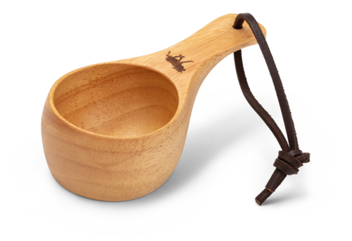 Briv Träkåsa med Älgmotiv 15 cl