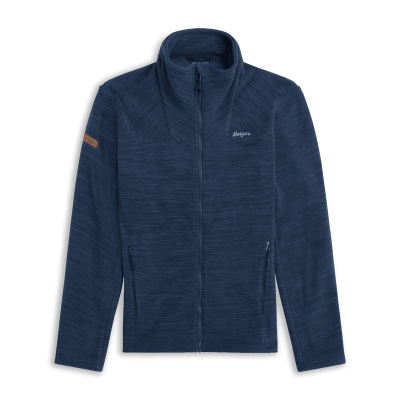 Bergans Hareid Fleecejacka Herr Navy Blue XXL