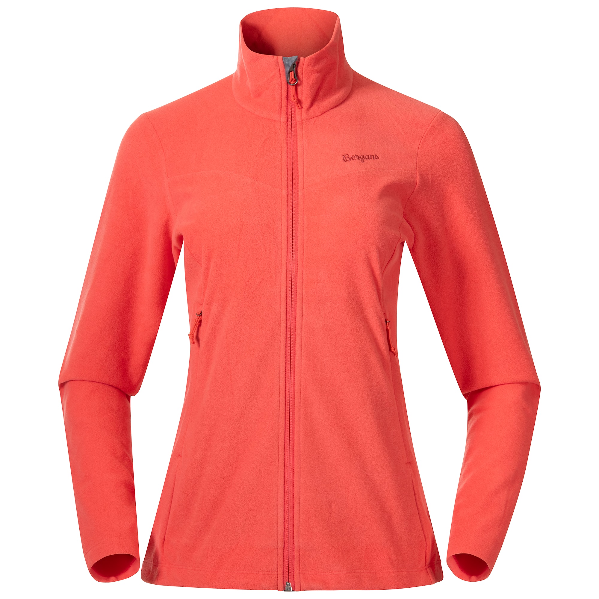 Bergans Finnsnes Fleecejacka Dam Peachy Red XL