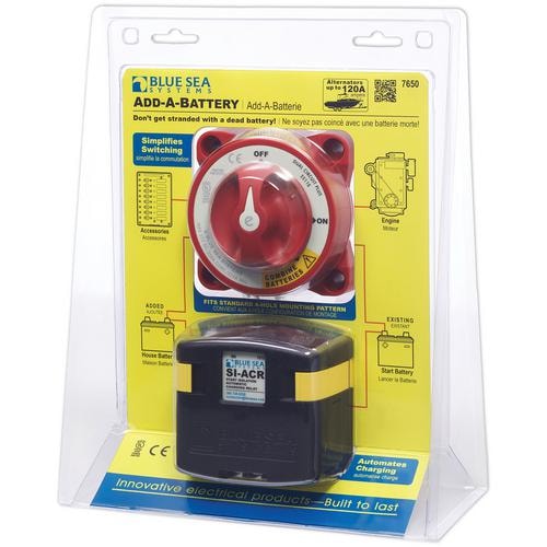 Blue Seas systems Add-A-Battery 120A