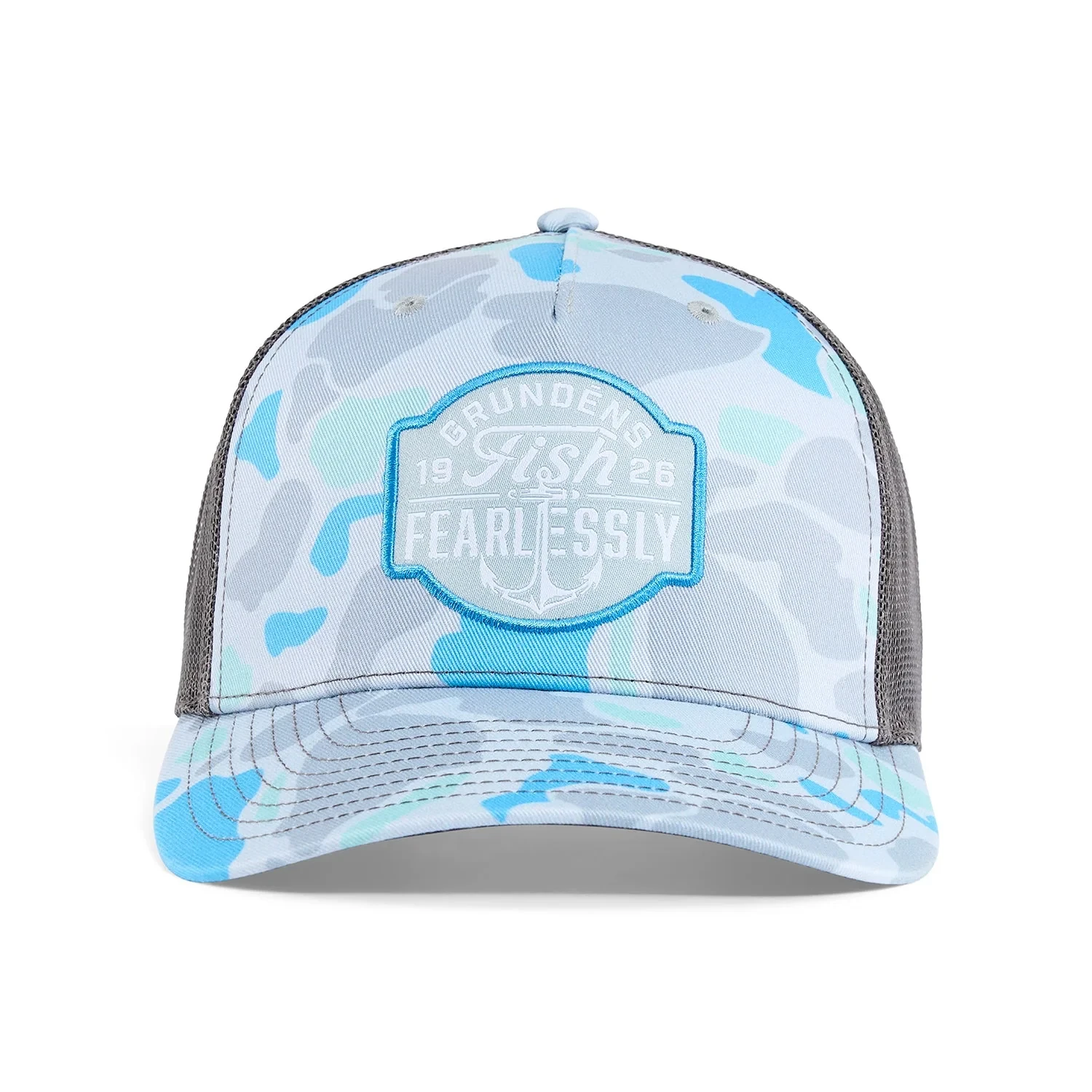 Grundéns Fish Fearlessly Trucker Salt Camo