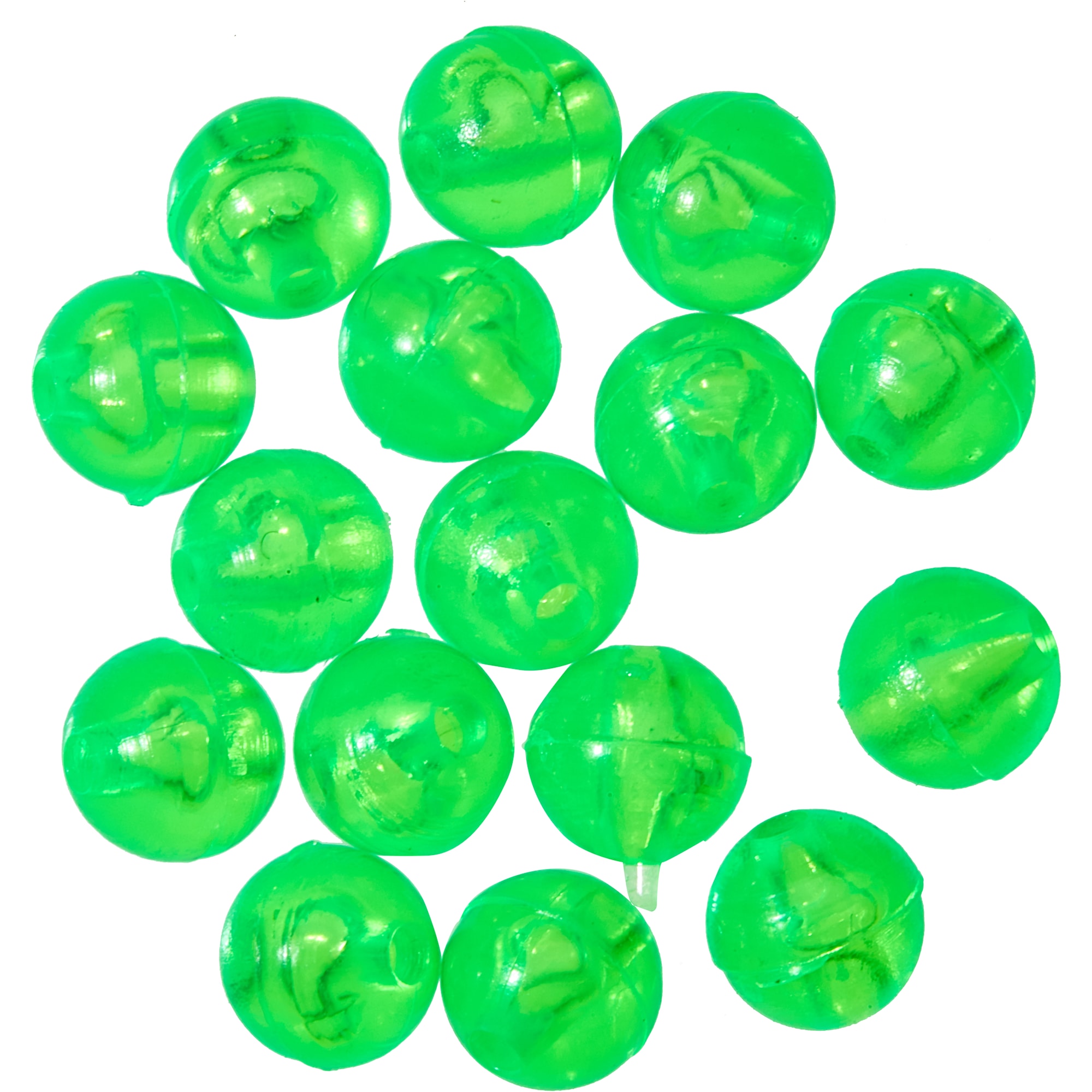 Gunki Carolina Bead 6 mm Chartreuse 15-pack
