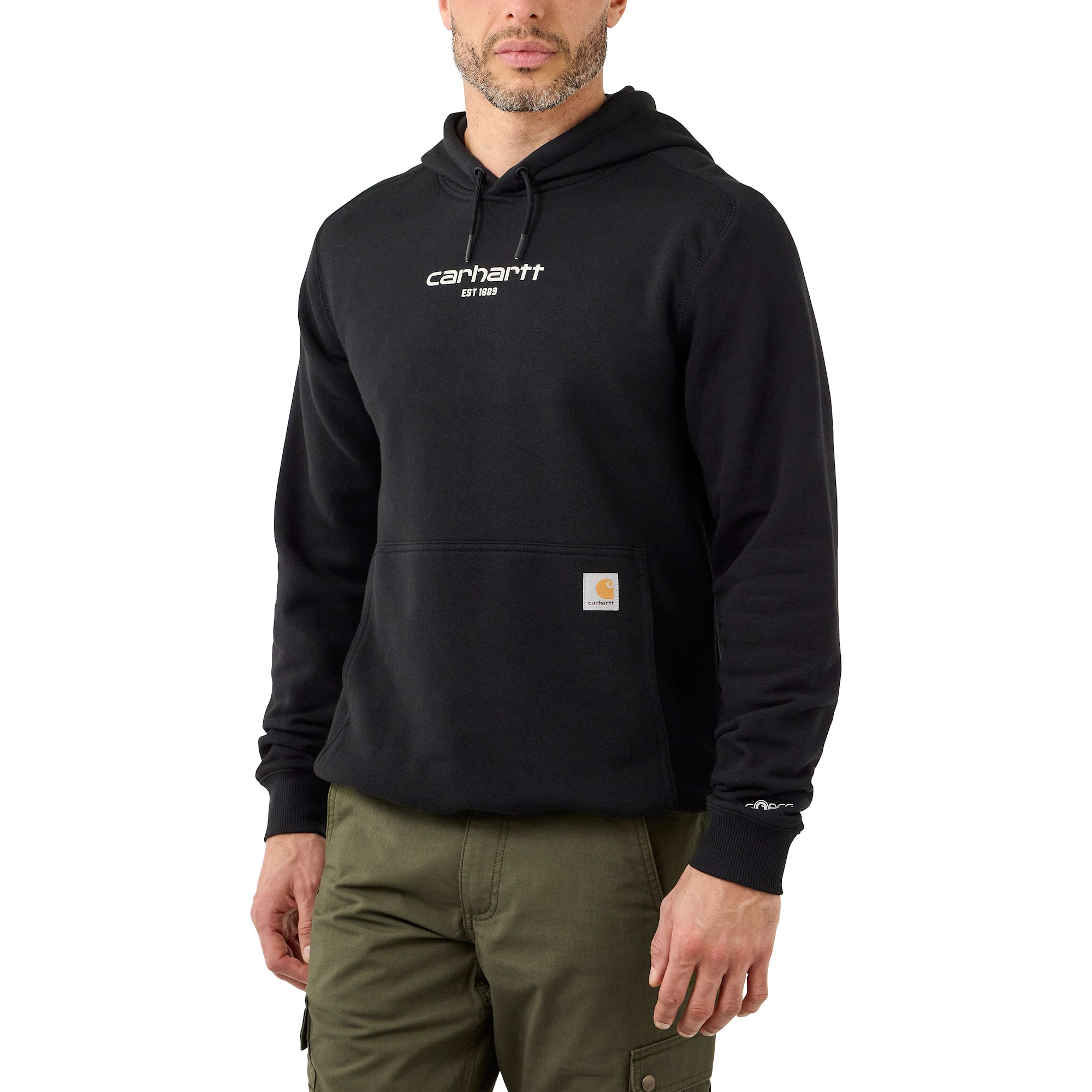 Carhartt Force Graphic Hoodie Herr Black XXL