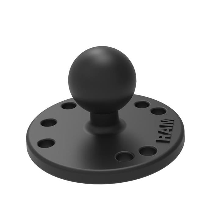 RAM 2-1/2" Dia. Base With 1" Ball -