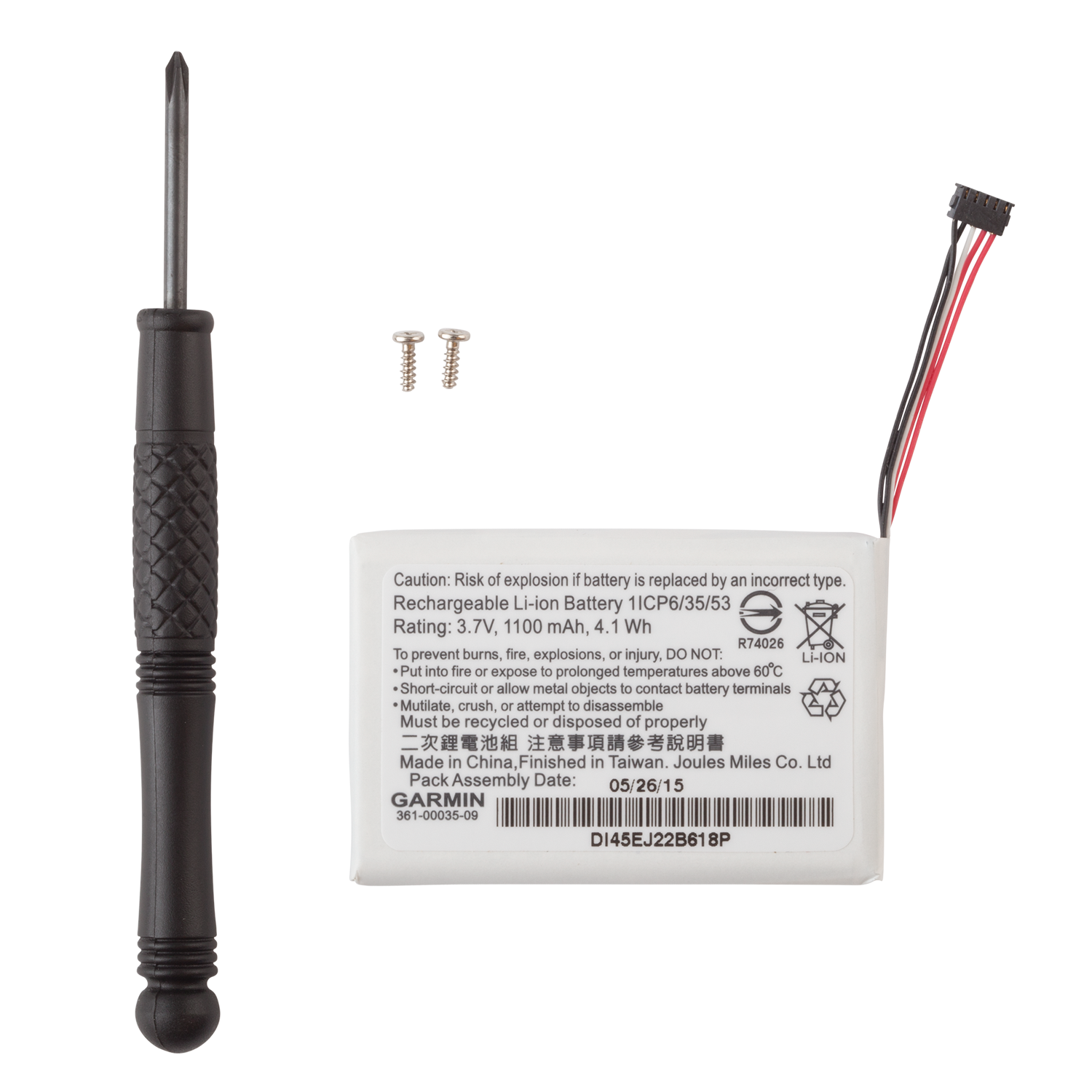 Batteri till Garmin mini T5