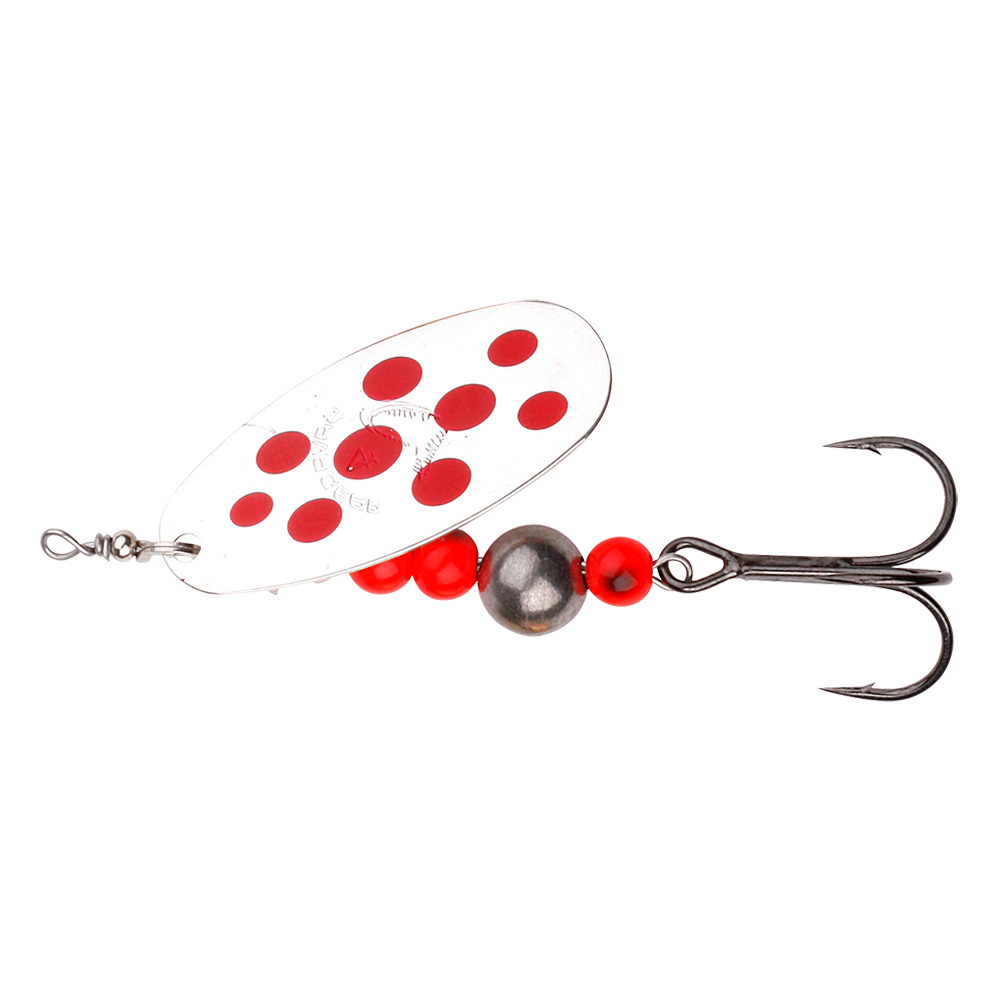 SG Caviar Spinner #4 14 g Fluo Orange & Silver