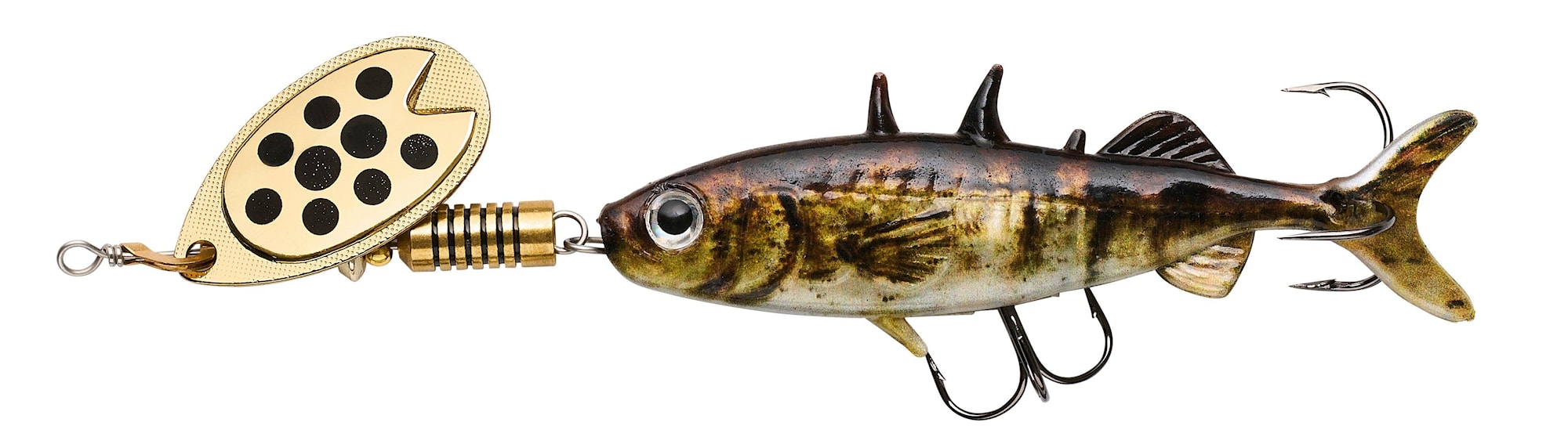 Abu Garcia Fast Attack Spinner 8.0 cm Natural Stickle