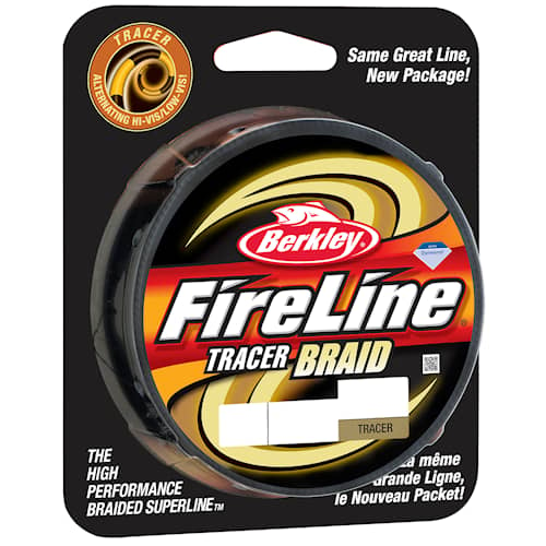 FireLine Tracer Braid 0,23 mm 110 m Smoke/Flame Green Fiskelina