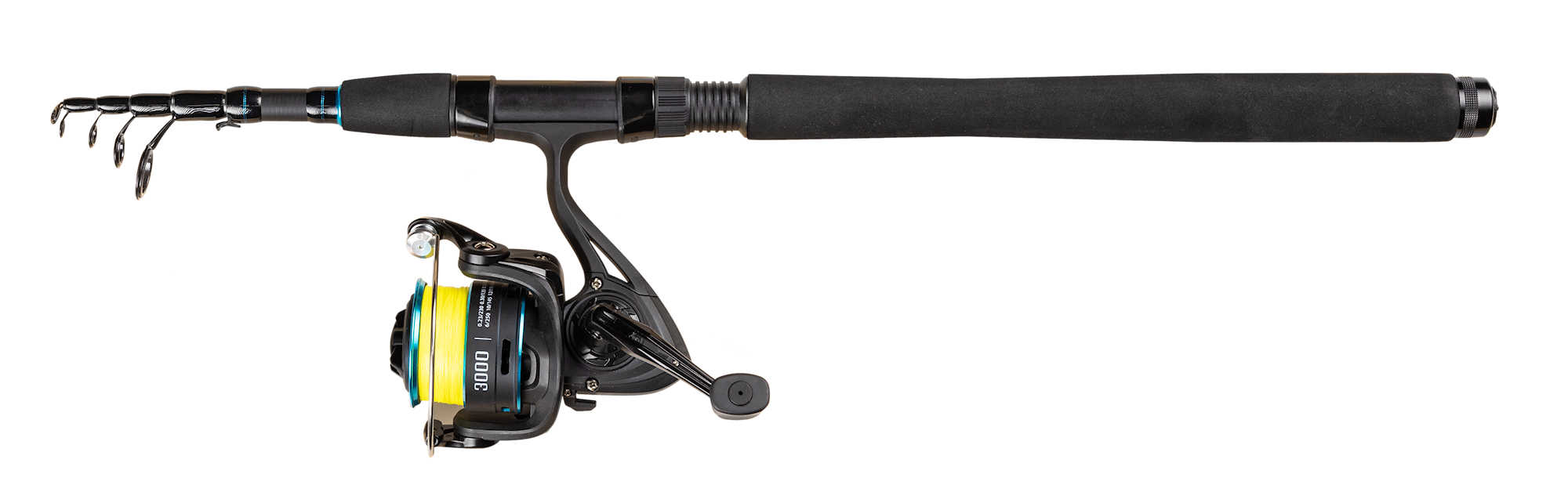 Daiwa Strikeforce Teleskop Haspelset 7' 5-25g 0.17mm Yellow -