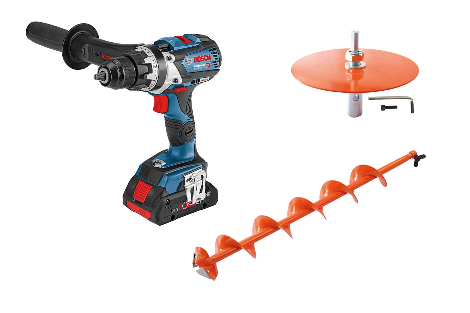 Bosch Skruvdragarkit Isborr 150mm / 18mm -
