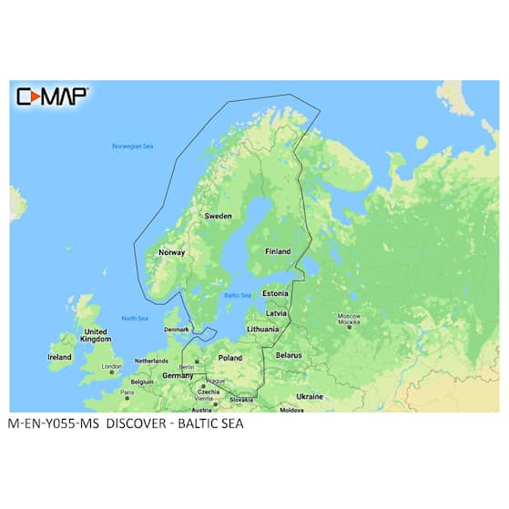 C-MAP DISCOVER Sjökort