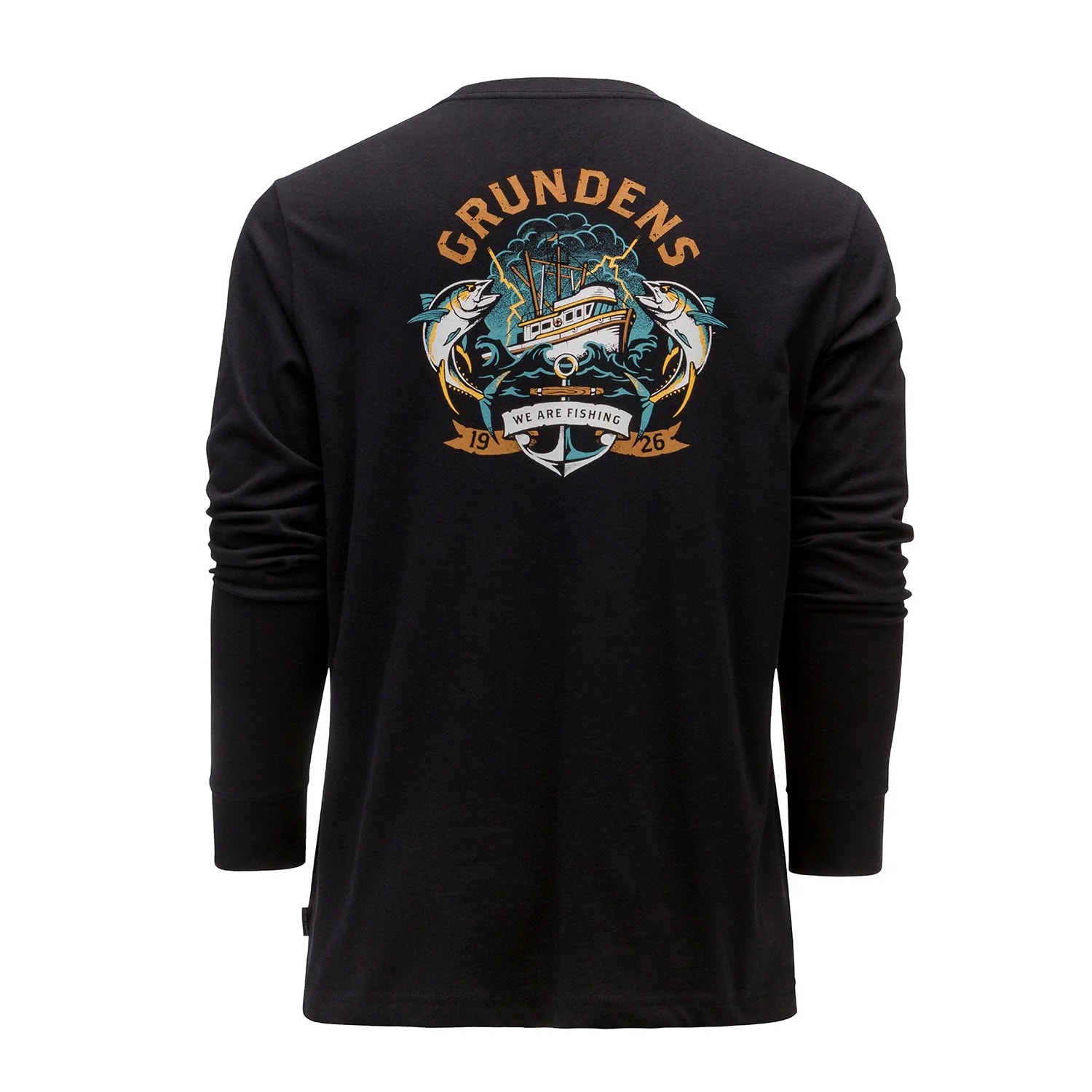 Grundéns Tuna Tattoo LS T-Shirt  Black, XL