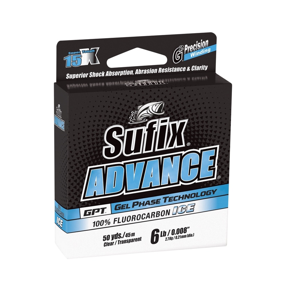 Sufix Advance Fluocarbon Ice 50m 0,26mm