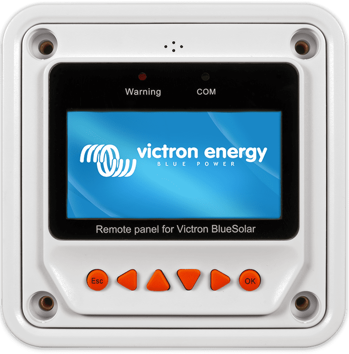 Remote panel for BlueSolar PWM